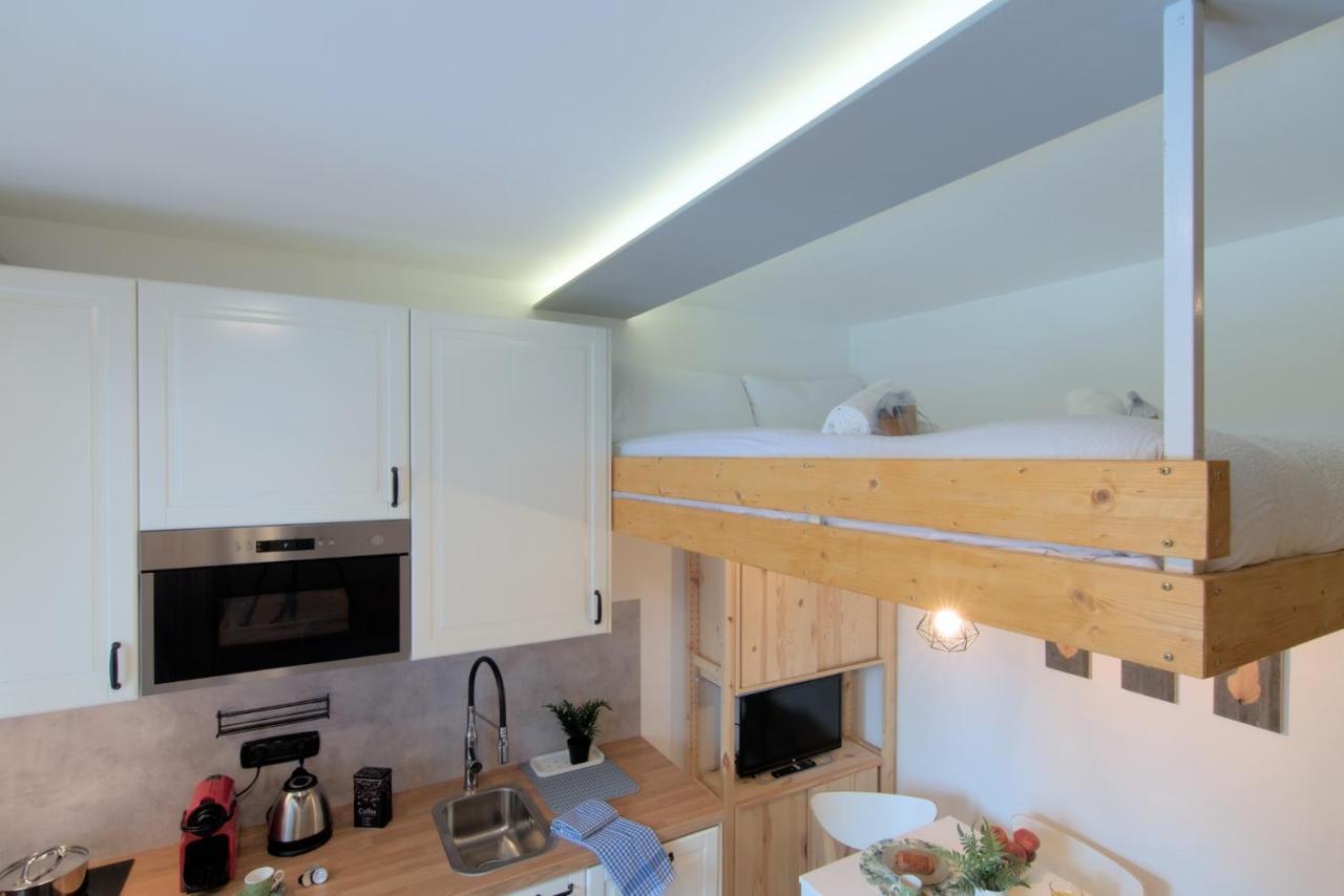 Casa Pino- Loft Con Giardino Magnolta Lägenhet Aprica Exteriör bild